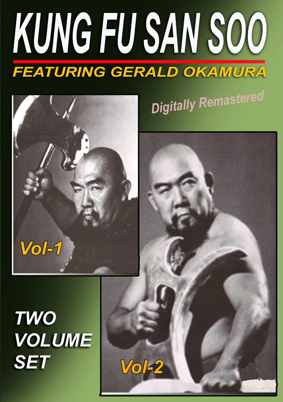 Chinese Kung Fu San Soo 2 Volume DVD Set by Gerald Okamura - Budovideos Inc