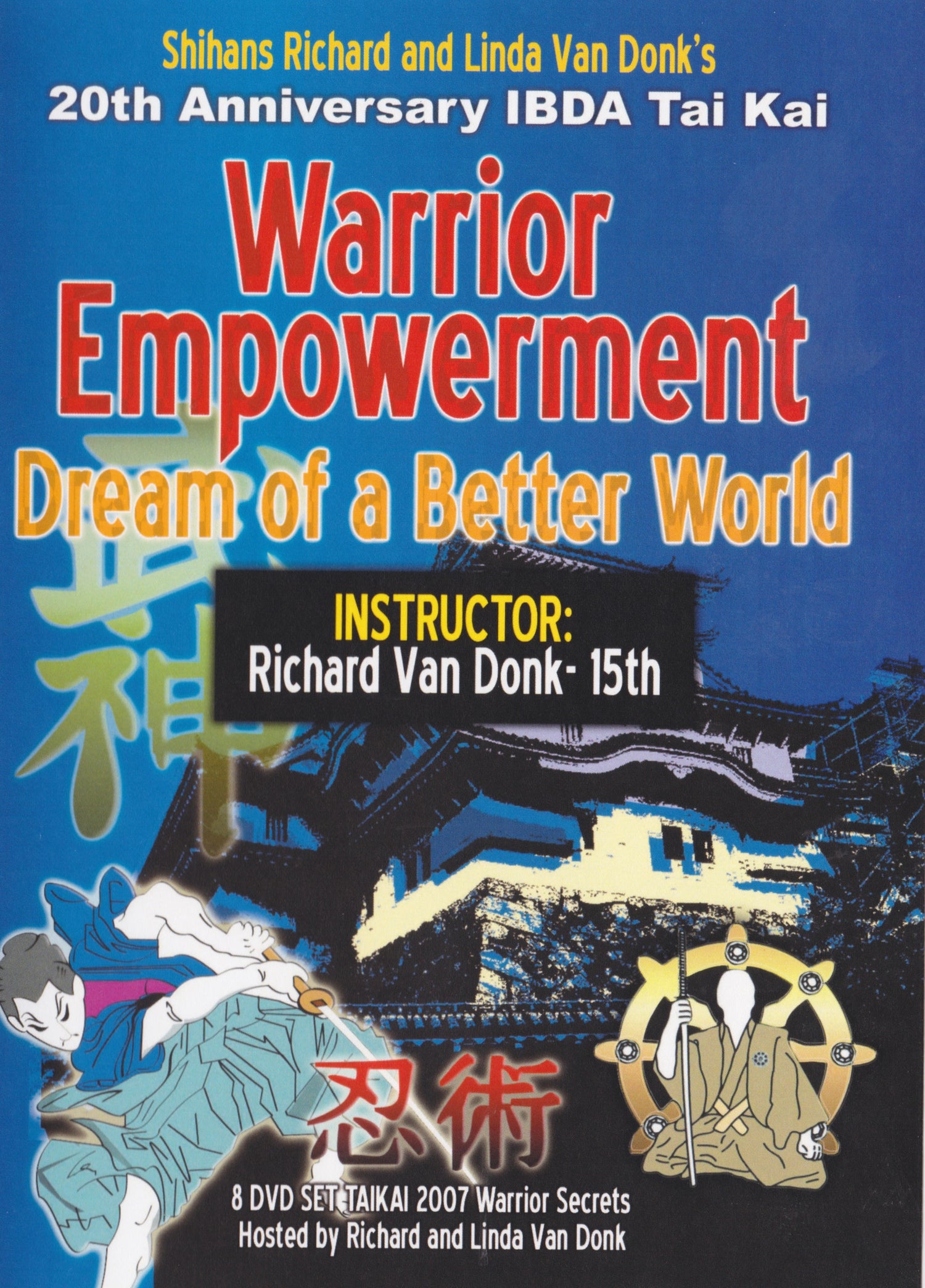 DVD de empoderamiento del guerrero de Richard Van Donk