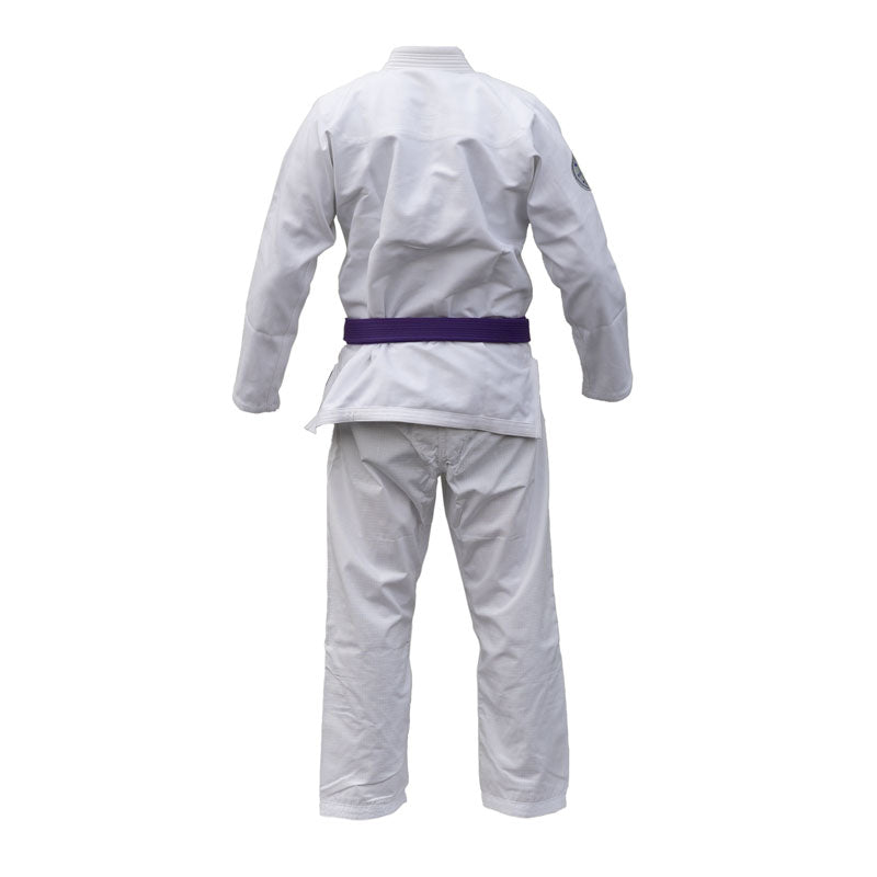 Kaizen Athletic Journey Jiu Jitsu Kimono - WHITE - Budovideos