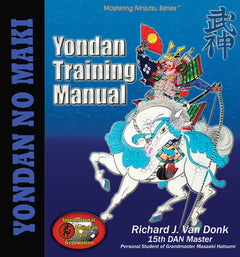Ninjutsu Black Belt Yondan no Maki Home Study Course by Richard Van Donk - Budovideos