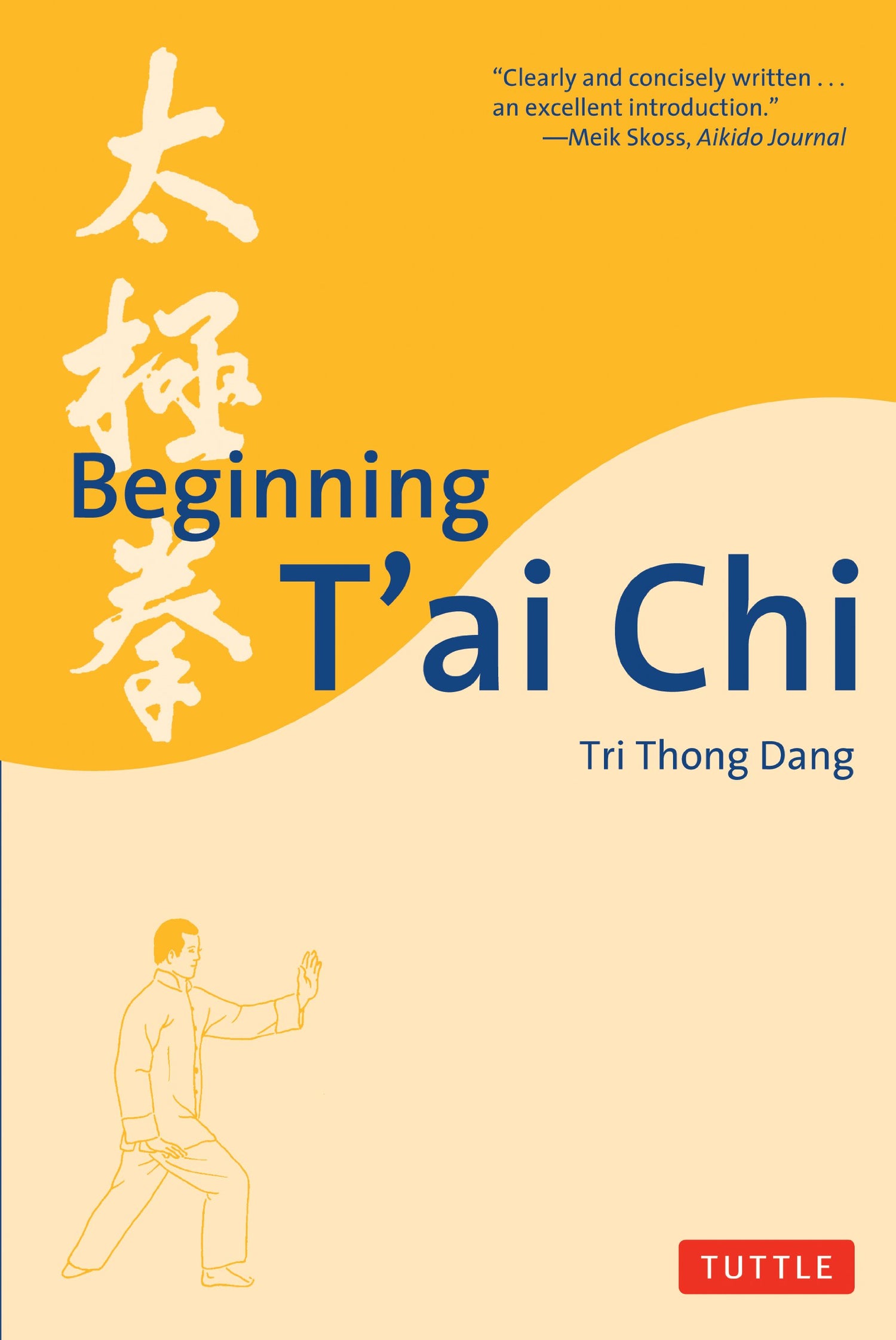 Libro para principiantes de Tai Chi de Tri Thong Dang (usado)