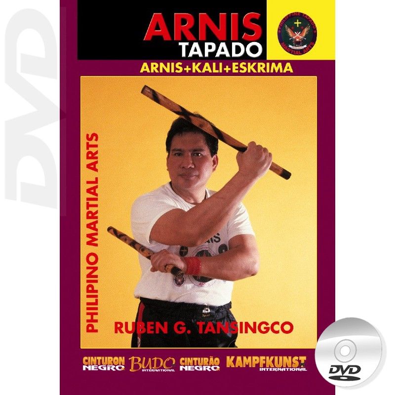 Arnis Tapado Double Stick DVD by Ruben Tansingco - Budovideos Inc