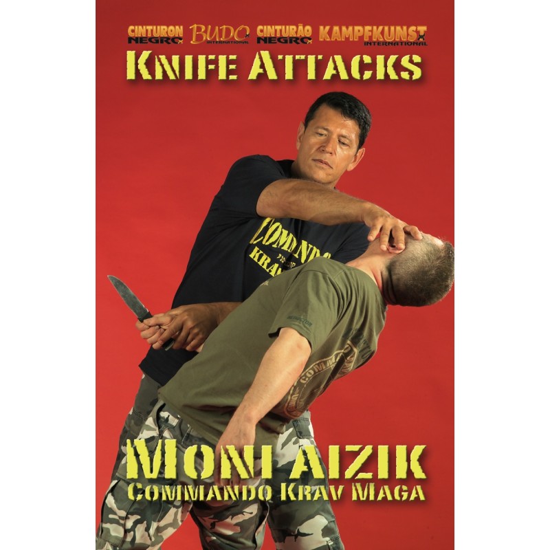 Commando Krav Maga Knife Attacks DVD by Moni Aizik - Budovideos Inc