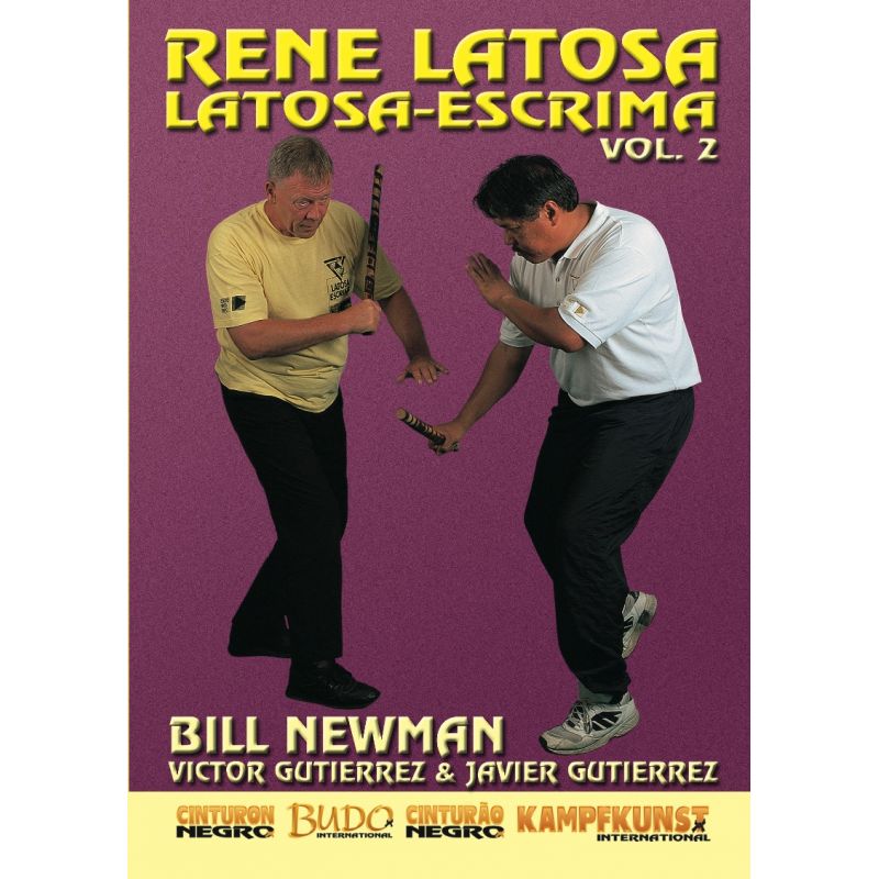 Latosa Escrima Vol 2 DVD by Rene Latosa - Budovideos Inc