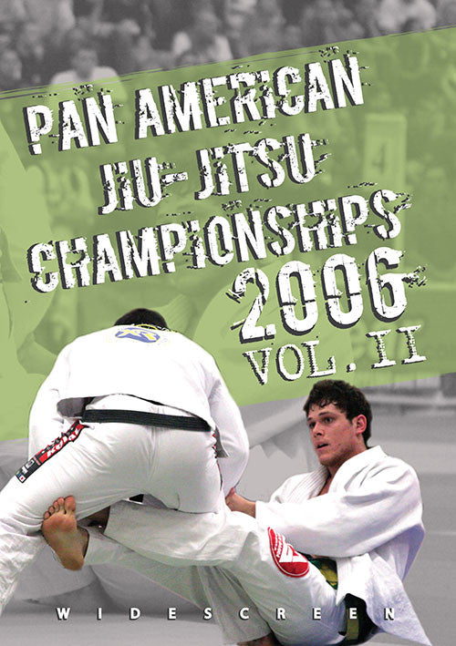 Pan-American Jiu-jitsu Championships 2006 Vol II DVD - Budovideos Inc