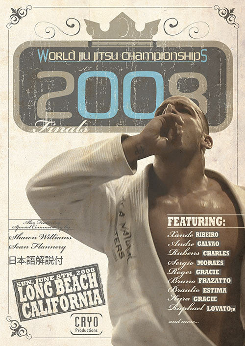 2008 Jiu-jitsu World Championships Finals DVD - Budovideos Inc