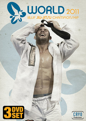 2011 Jiu-jitsu World Championships Complete 4 DVD Set - Budovideos Inc