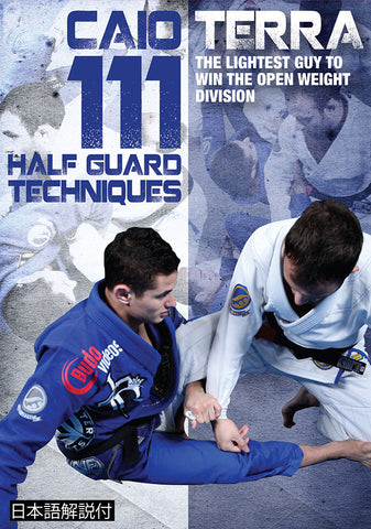 111 Half Guard Techniques 3 DVD Set with Caio Terra - Budovideos Inc