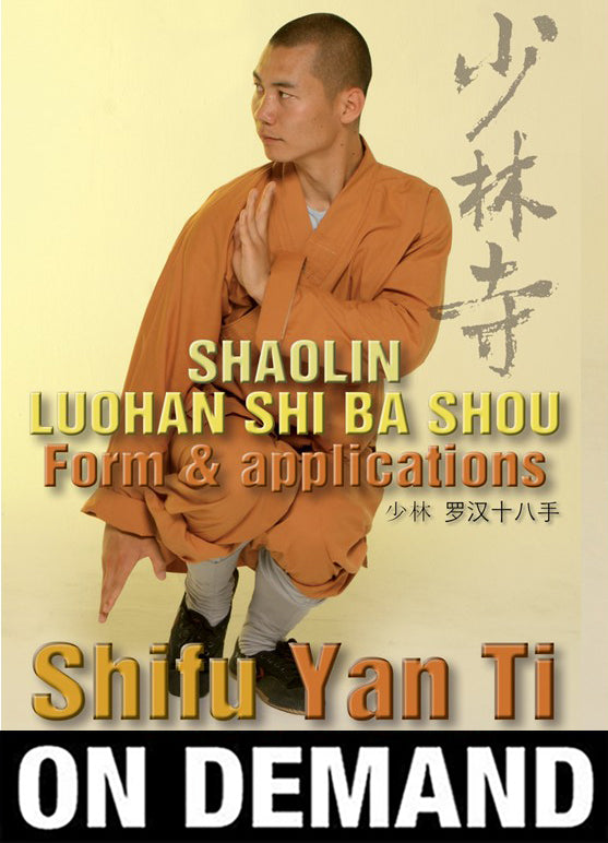 Shaolin Luohan Shi Ba Shou Form Taolu with Shi Yan Ti (On Demand) - Budovideos