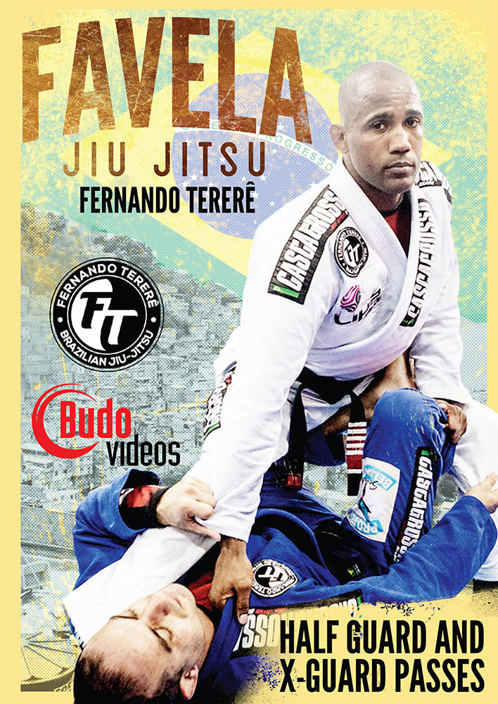 Favela Jiu Jitsu Vol 1-3 Guard Passing by Fernando Terere 3 DVD Box Set - Budovideos Inc