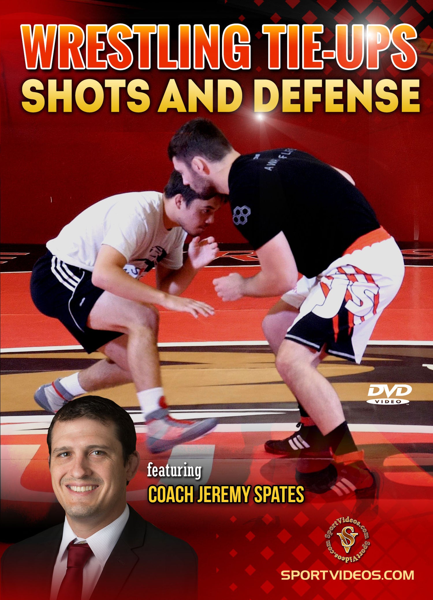 Wrestling Tie-ups, Shots and Defense DVD by Jeremy Spates - Budovideos Inc