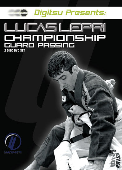 Championship Guard Passing 2 DVD Set by Lucas Lepri - Budovideos Inc