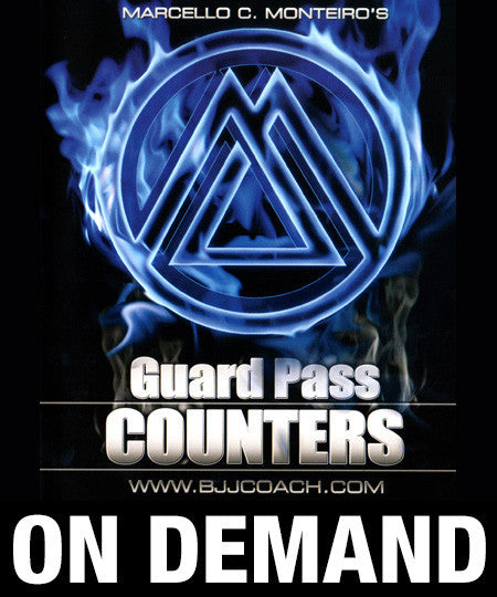 Guard Pass Counters with Marcello Monteiro (On Demand) - Budovideos Inc