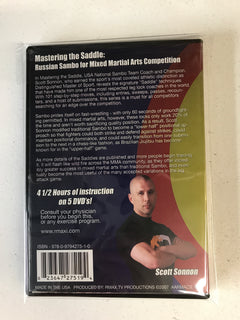 MASTERING THE SADDLE Russian Sambo for Mixed Martial Arts Competition 5 DVD Set by Scott Sonnon (Preowned) - Budovideos