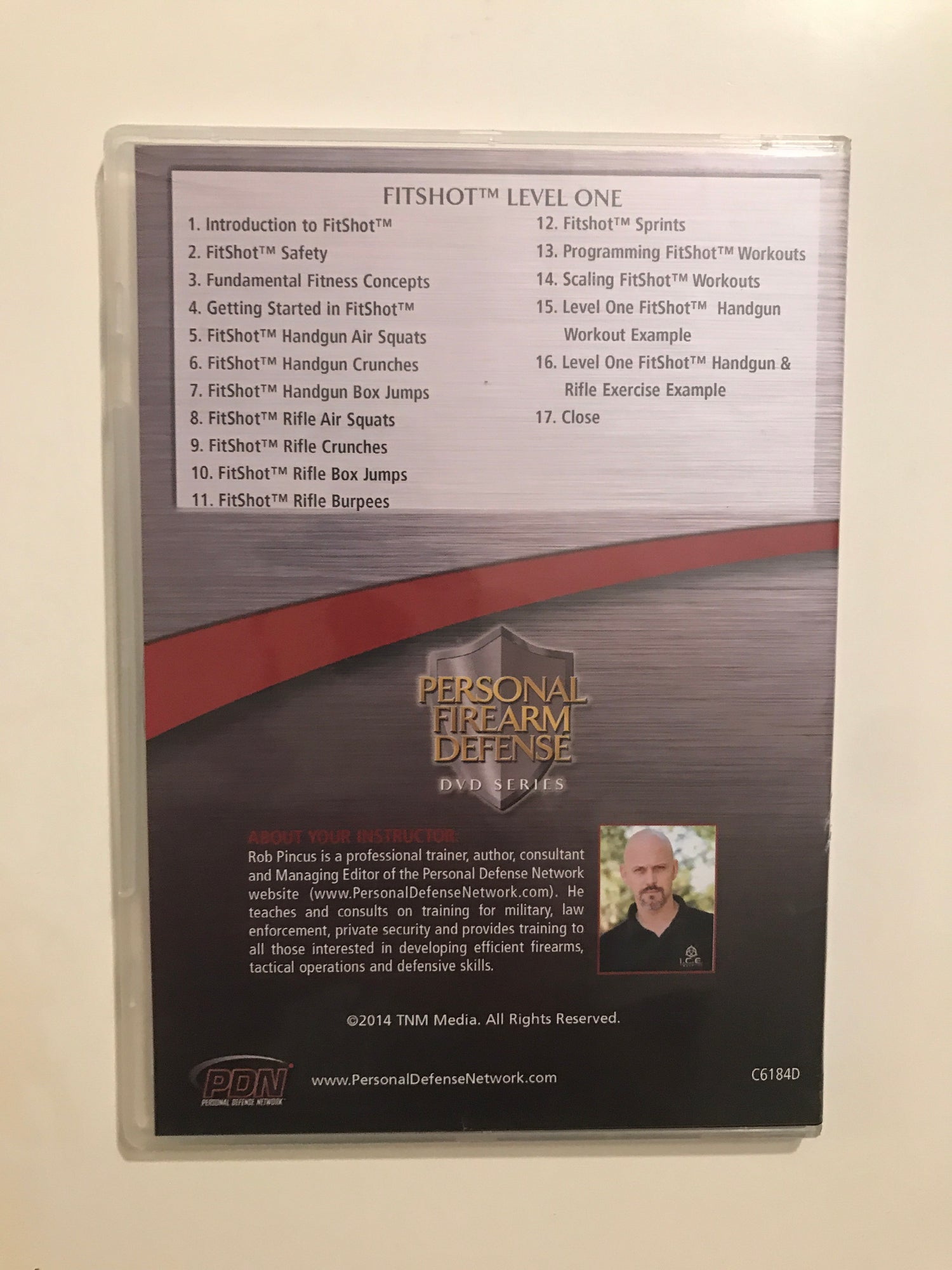 Personal Firearm Defense: Fitshot Level One DVD by Rob Pincus (Preowned) - Budovideos
