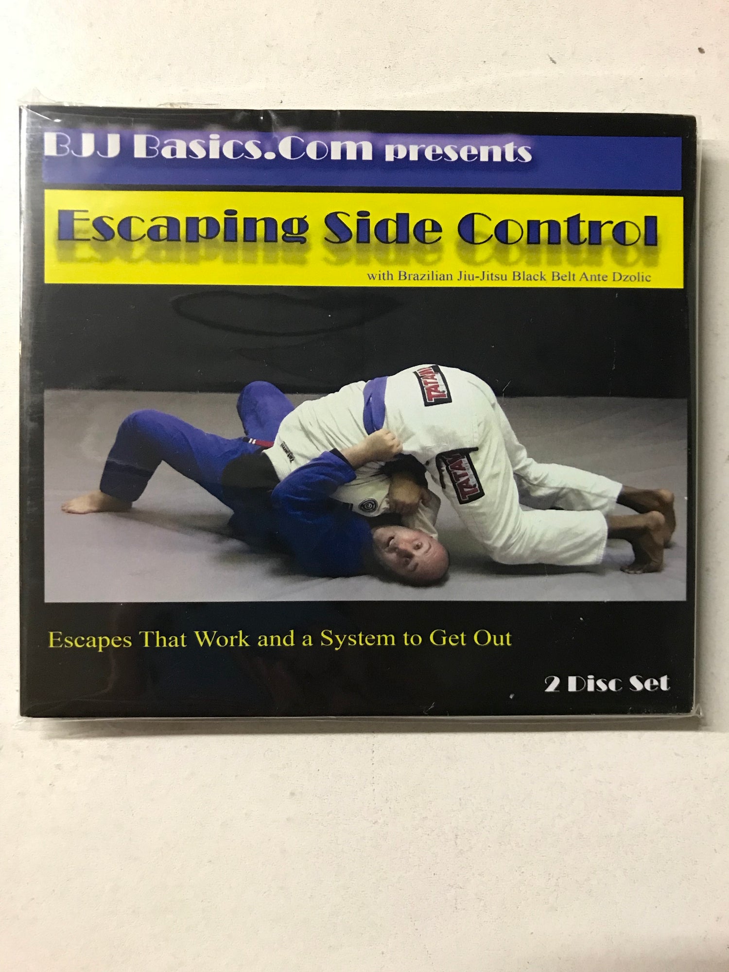 Escaping Side Control 2 DVD Set with Ante Dzolic - Budovideos Inc