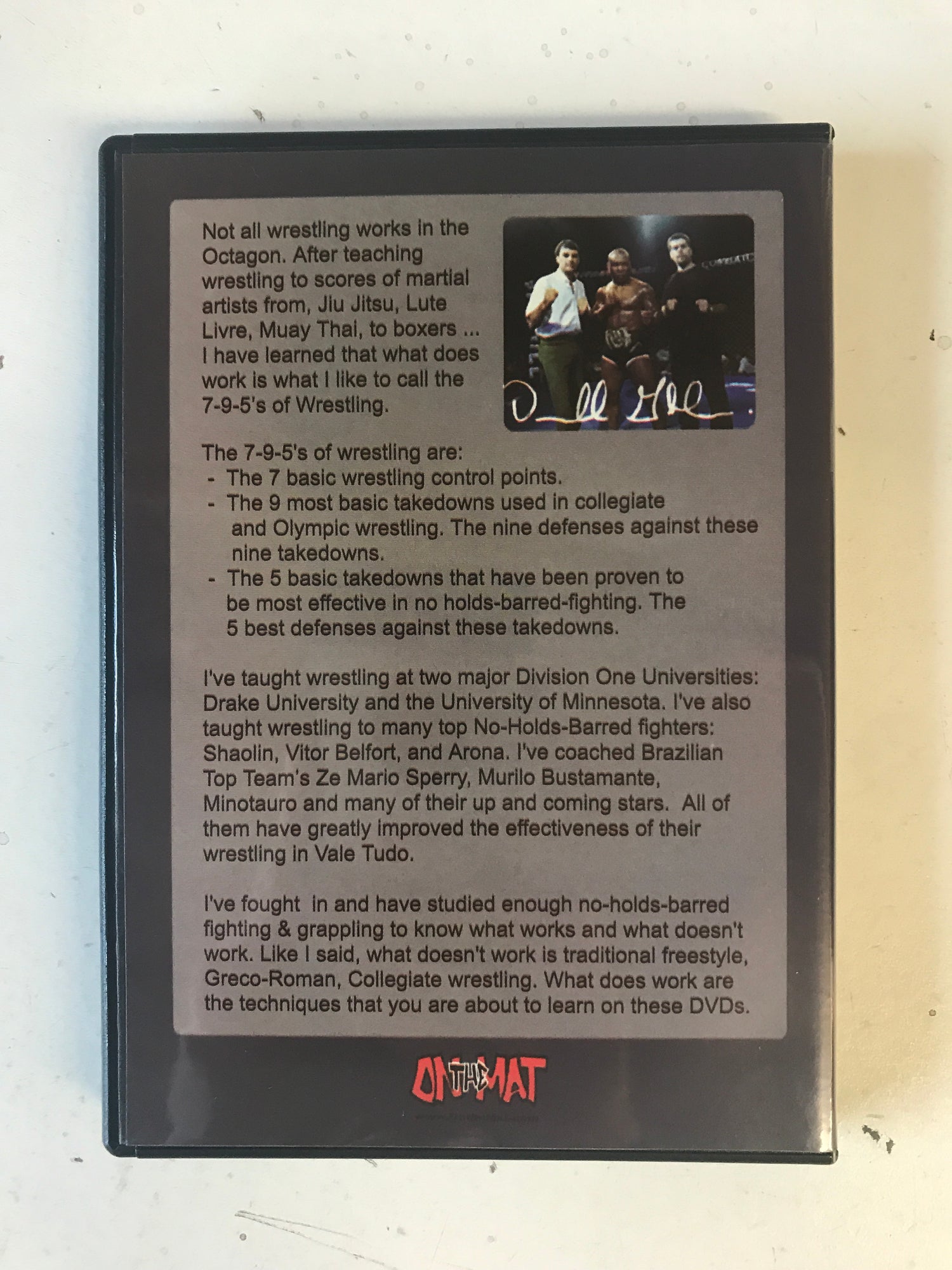 Ultimate Wrestling (Double Sided DVD) with Darrel Gholar (Preowned) - Budovideos