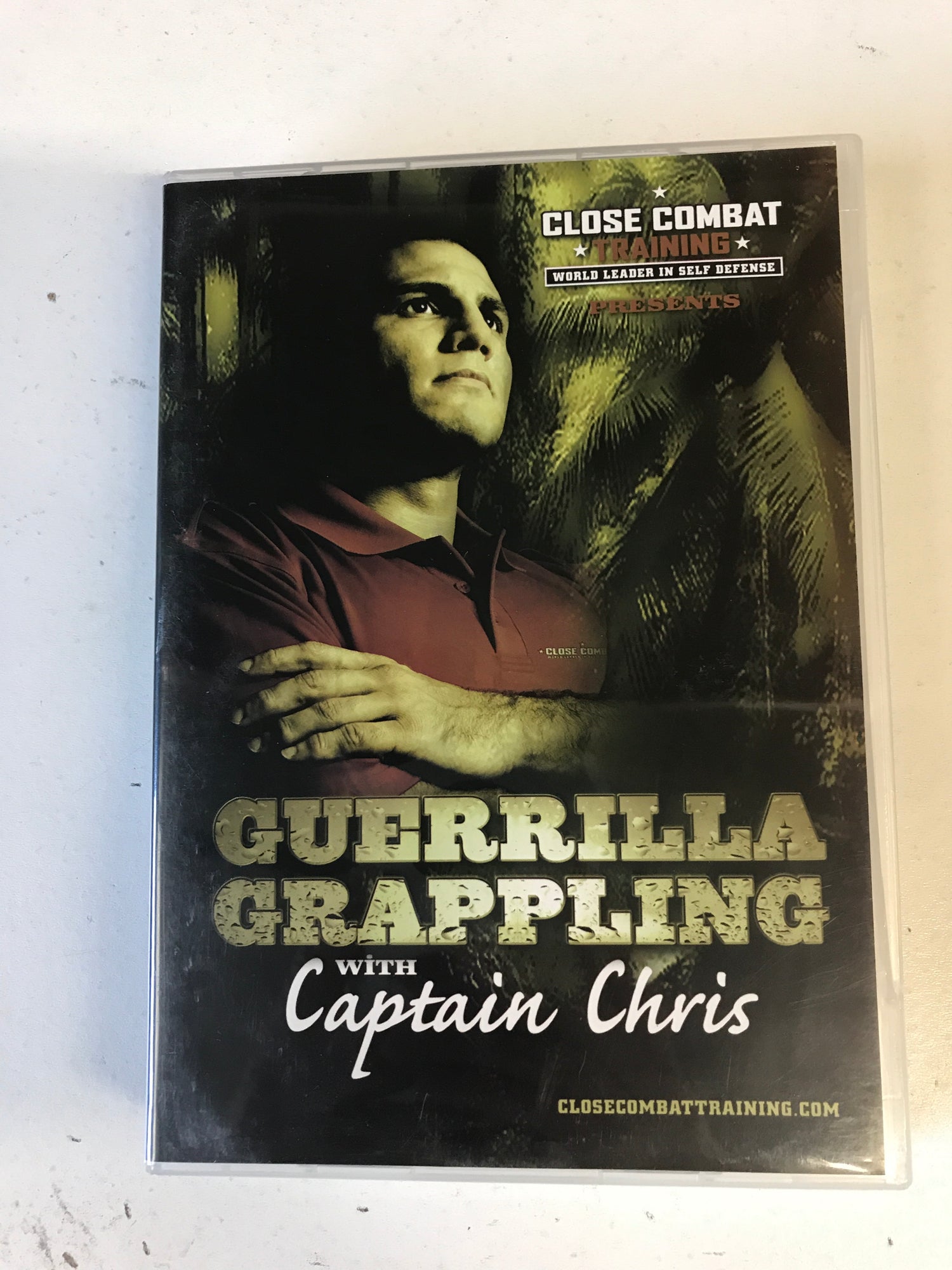 Guerrilla Grappling with Captain Chris - Close Combat Training 4 DVD Set with Captain Chris (Preowned) - Budovideos