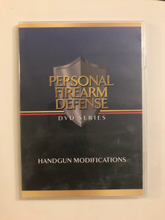 Personal Firearm Defense: Handgun Modifications DVD by Rob Pincus (Preowned) - Budovideos Inc
