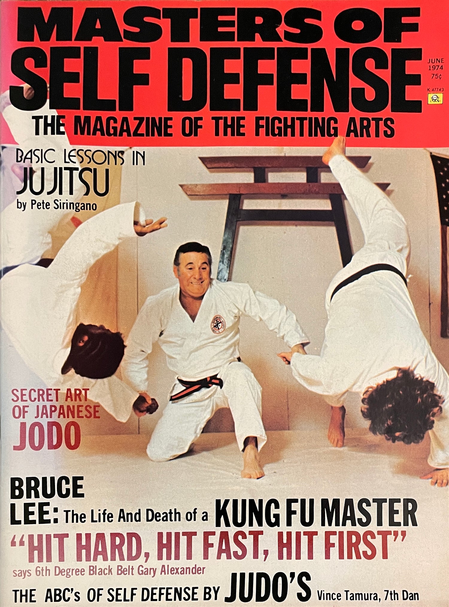 Revista Masters of Self Defense de junio de 1974 (segunda mano)