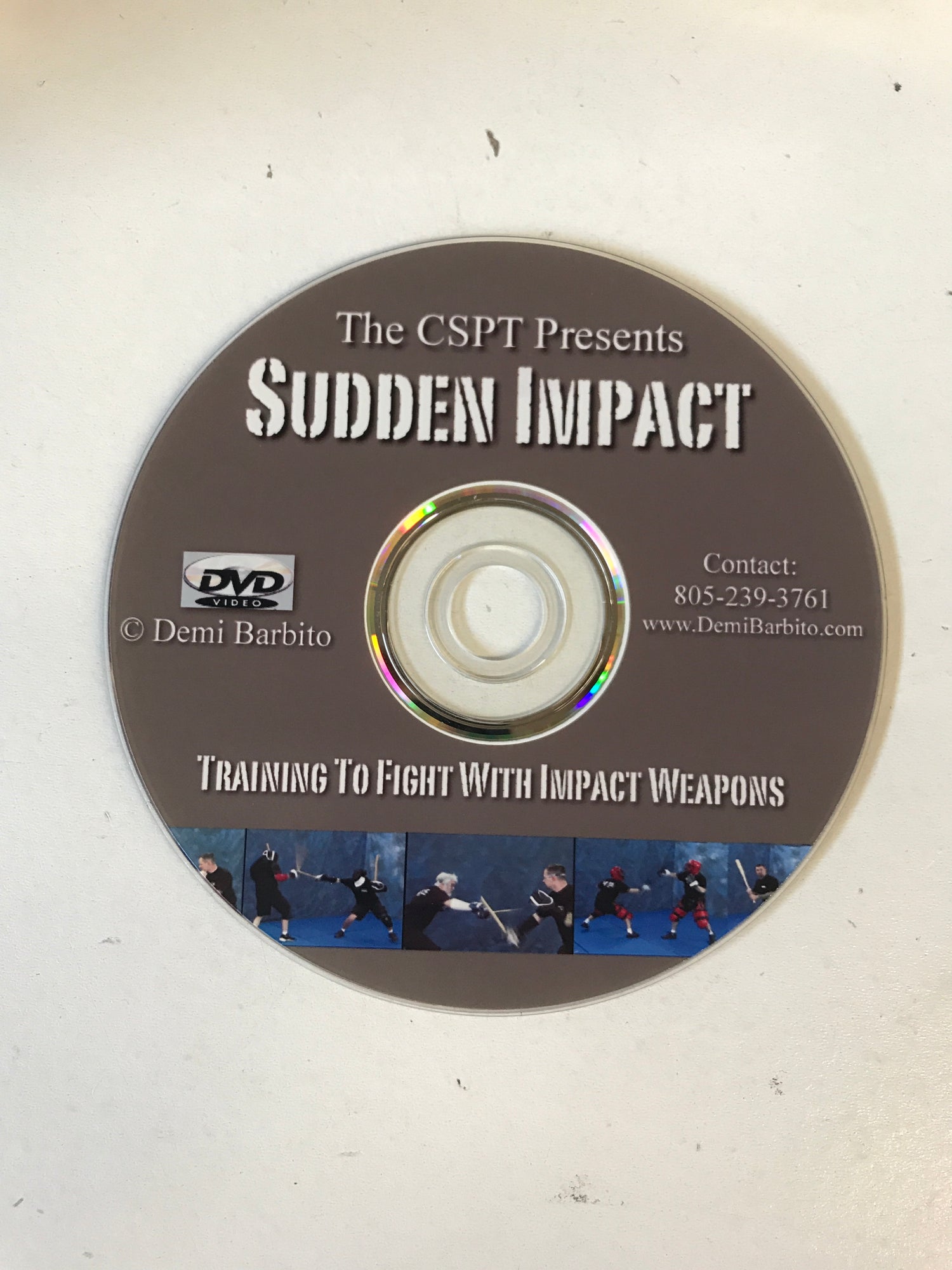 Sudden Impact: Training to Fight with Impact Weapons DVD by Demi Barbito (Preowned) - Budovideos Inc