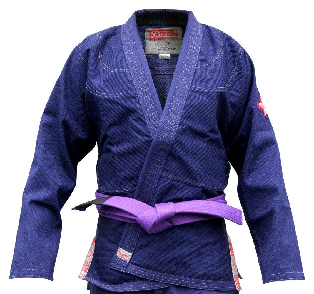 Adult BJJ Kimono - NAVY by Kaizen Athletic - Budovideos Inc