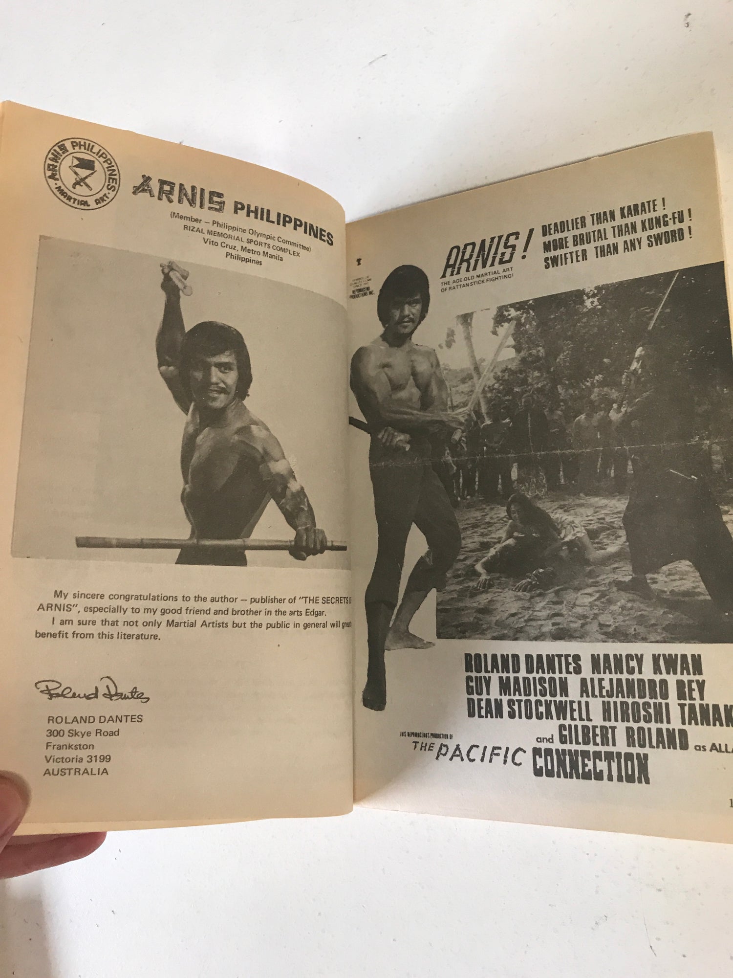 Secrets of Arnis Book by Edgar Sulite **SIGNED** (Preowned) - Budovideos