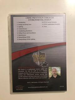 Personal Firearm Defense: Crime Prevention Through Environmental Design DVD by Rob Pincus (Preowned) - Budovideos