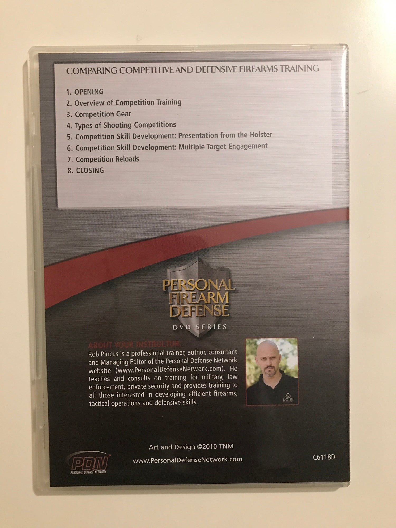 Personal Firearm Defense: Comparing Competitive & Defensive Firearms Training DVD by Rob Pincus (Preowned) - Budovideos Inc