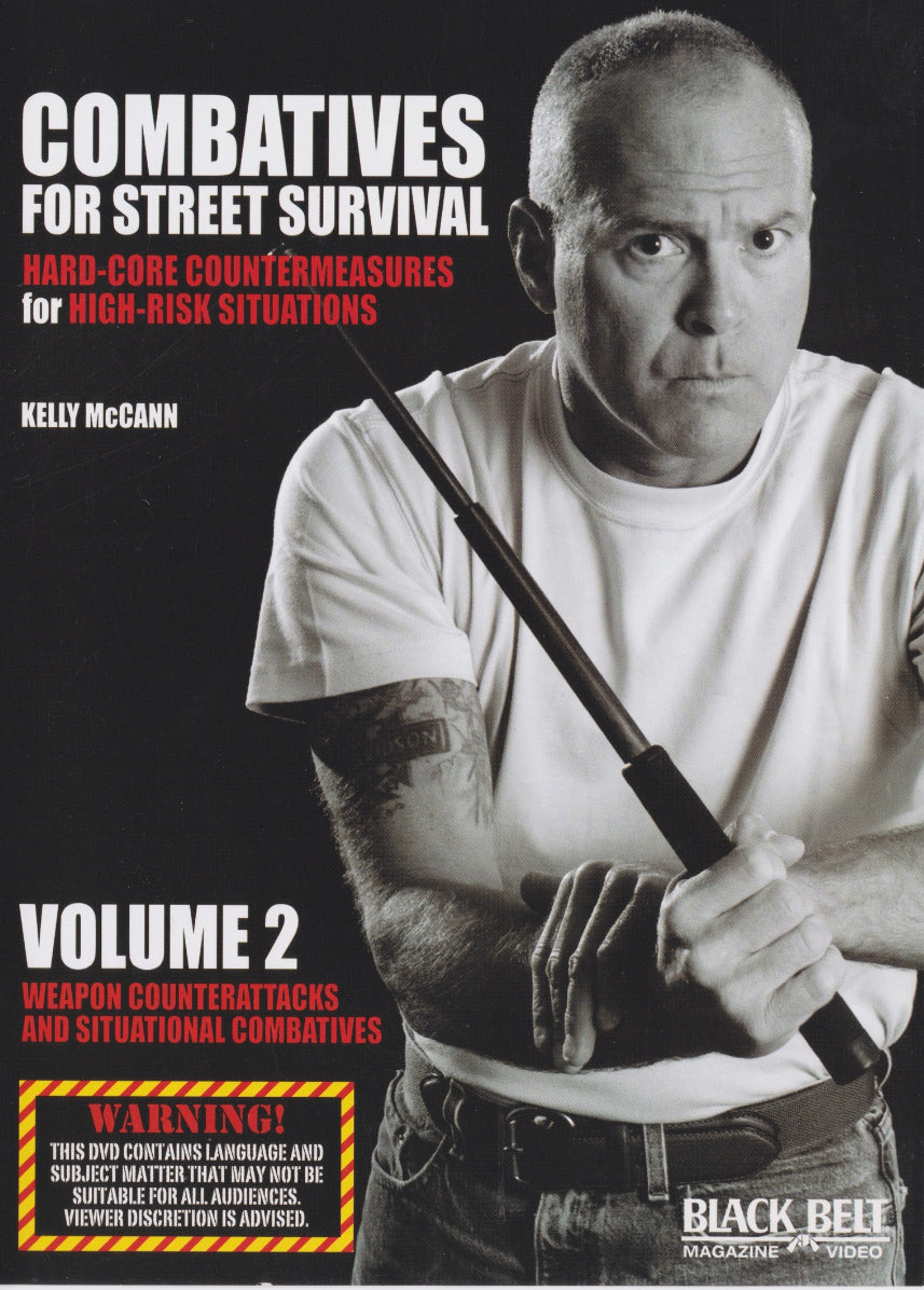 Combatives for Street Survival DVD 2: Contraataques con armas y combativos situacionales de Kelly McCann (usado) 
