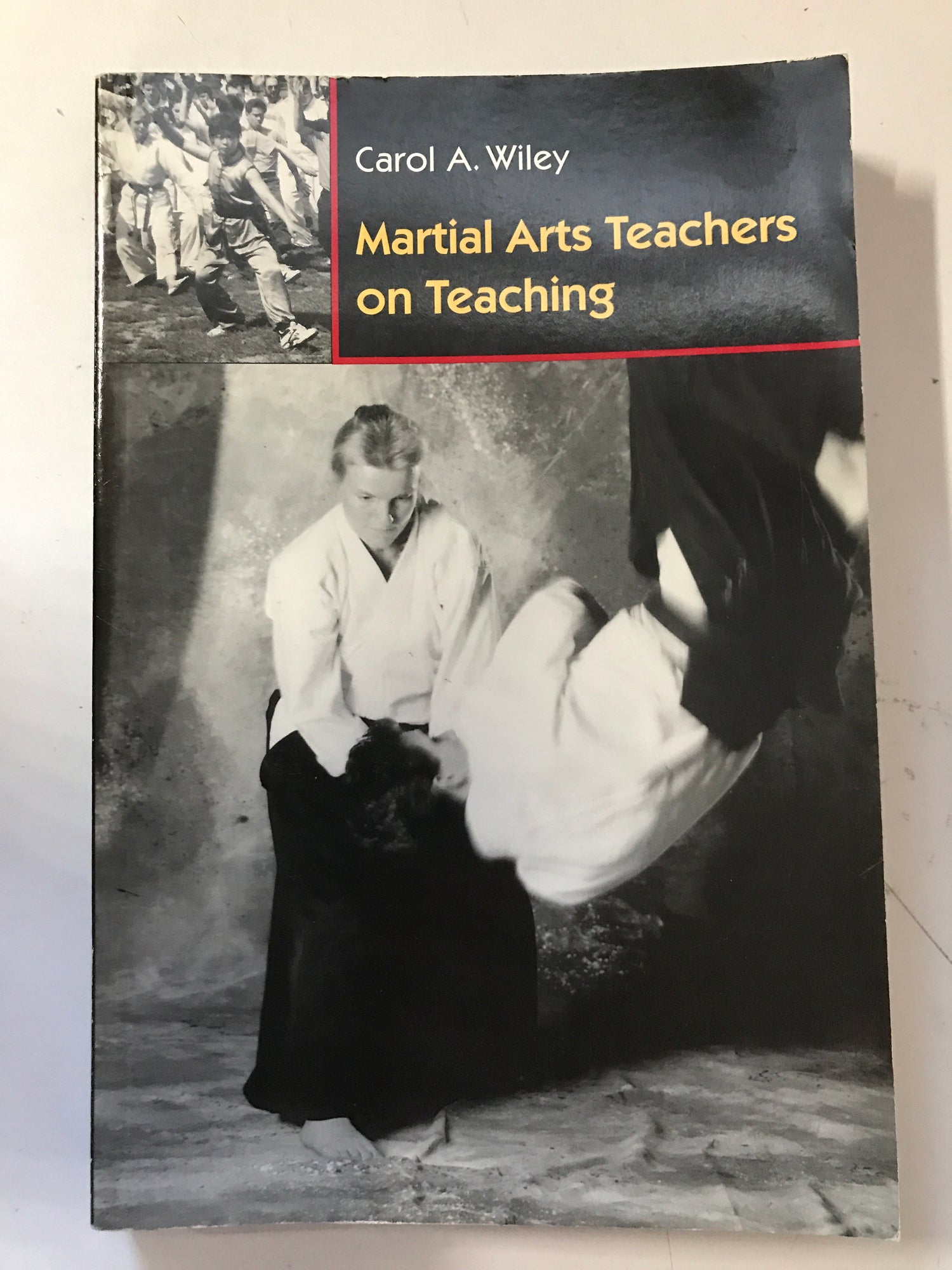 Martial Arts Teachers on Teaching Book by Carol Wiley (Preowned) - Budovideos Inc