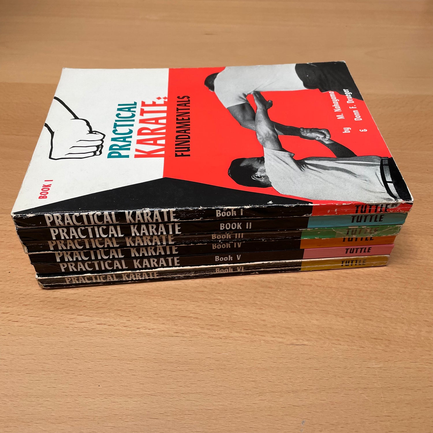 Practical Karate 6 Book Set by Masatoshi Nakayama (Preowned)