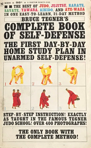 Complete Book of Self-Defense Book by Bruce Tegner (Preowned) - Budovideos Inc