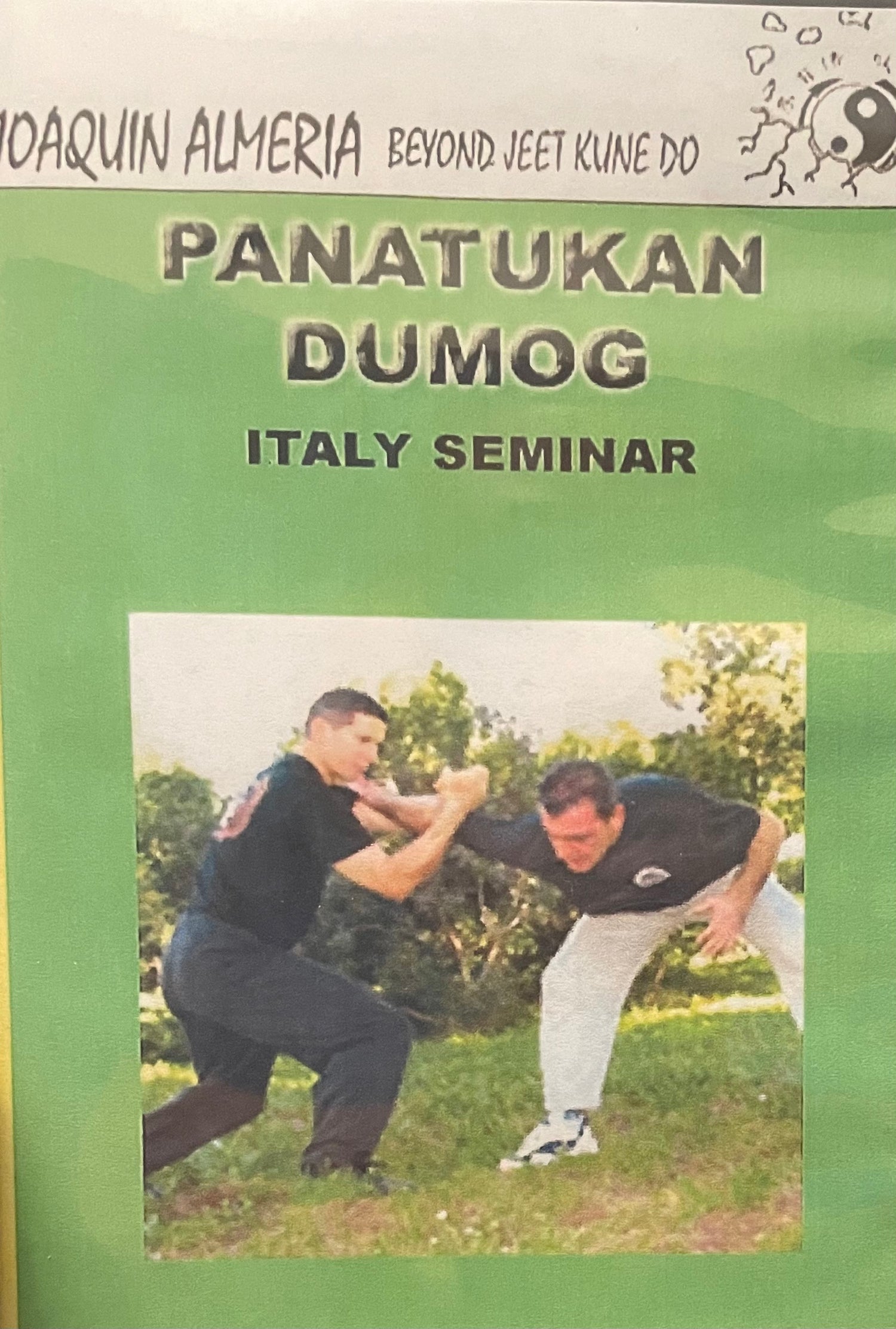 Panatukan Dumog Jeet Kune Do Italy Seminar DVD by Joaquin Almeria (Preowned)