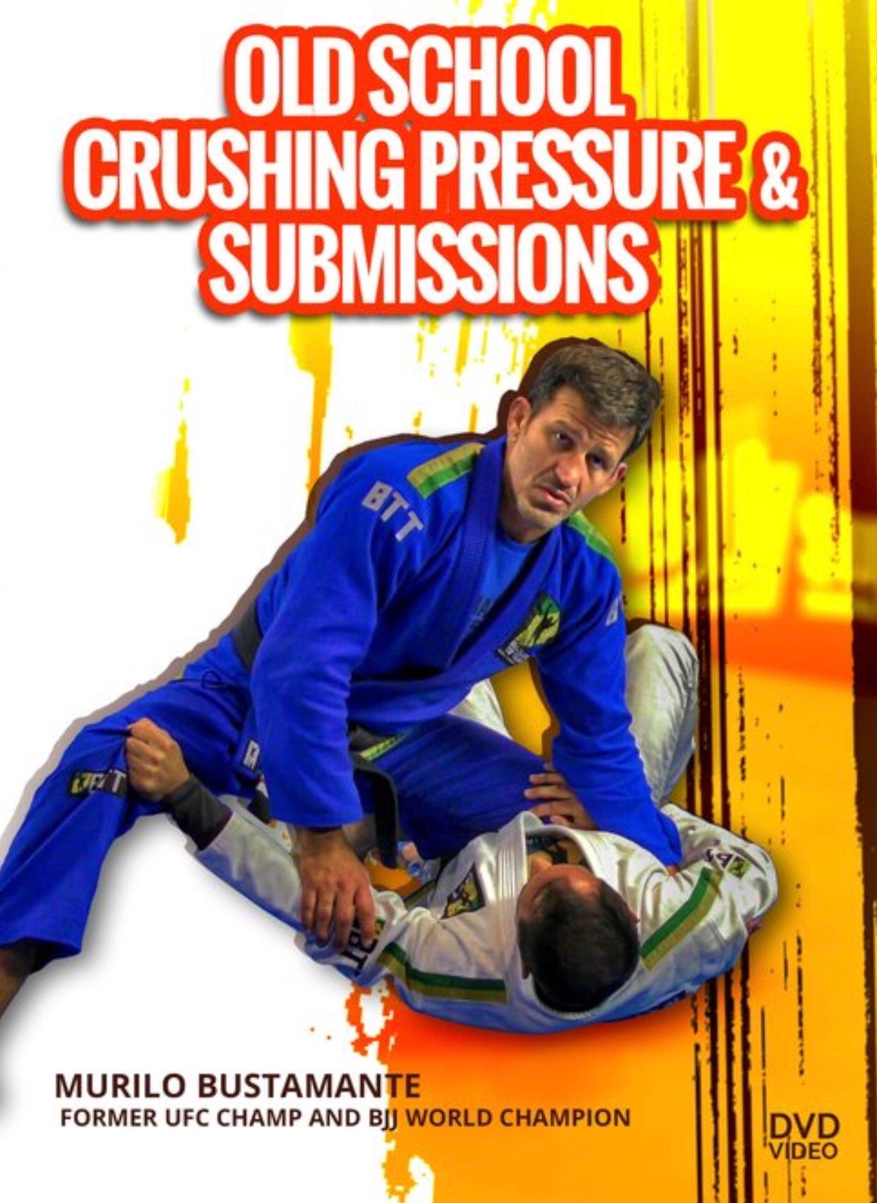 Old School Crushing Pressure & Submissions 2 DVD Set by Murilo Bustamonte - Budovideos Inc