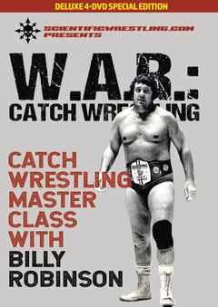 WAR Catch Wresting: Bill Robinson Complete 4 DVD Set - Budovideos Inc