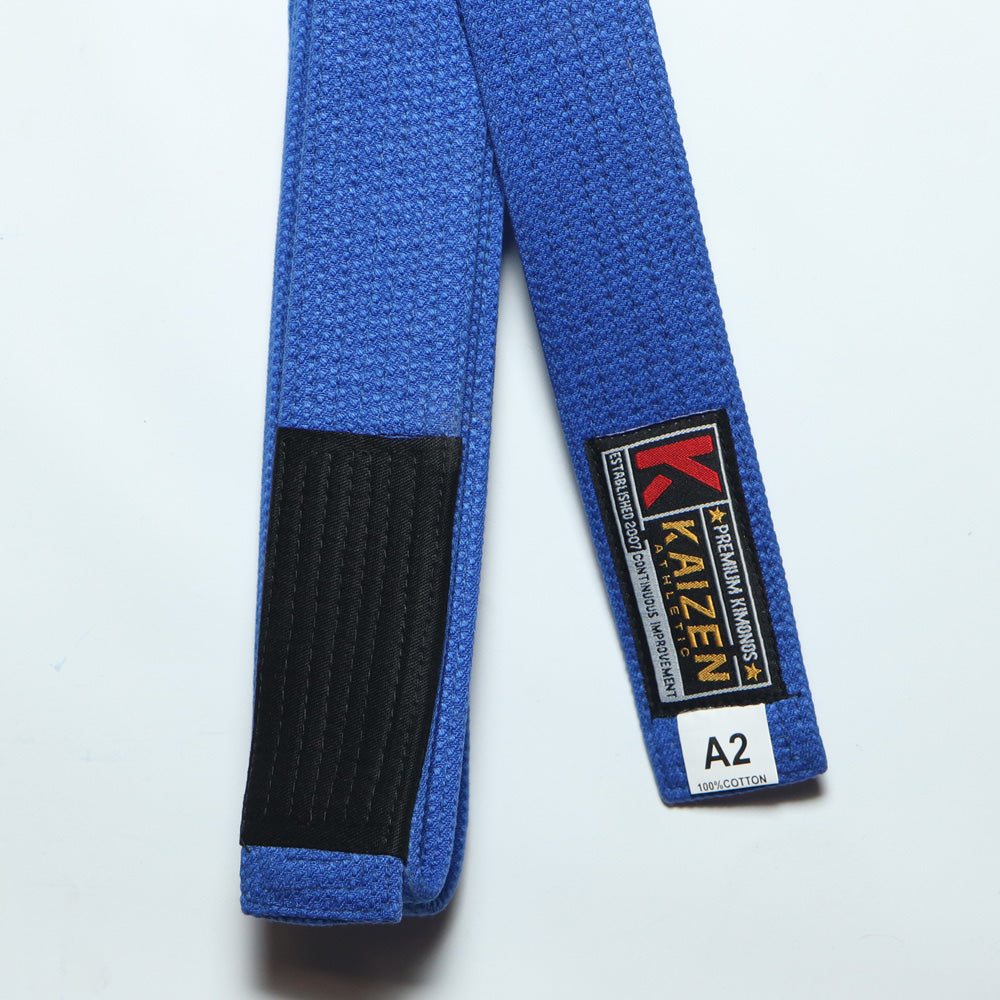 Premium BJJ Gi Belt by Kaizen Athletic - Budovideos Inc