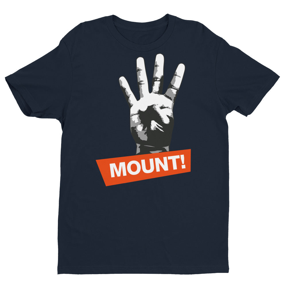 4 Points for the Mount Short Sleeve Brazilian Jiu Jitsu T-shirt - Budovideos Inc