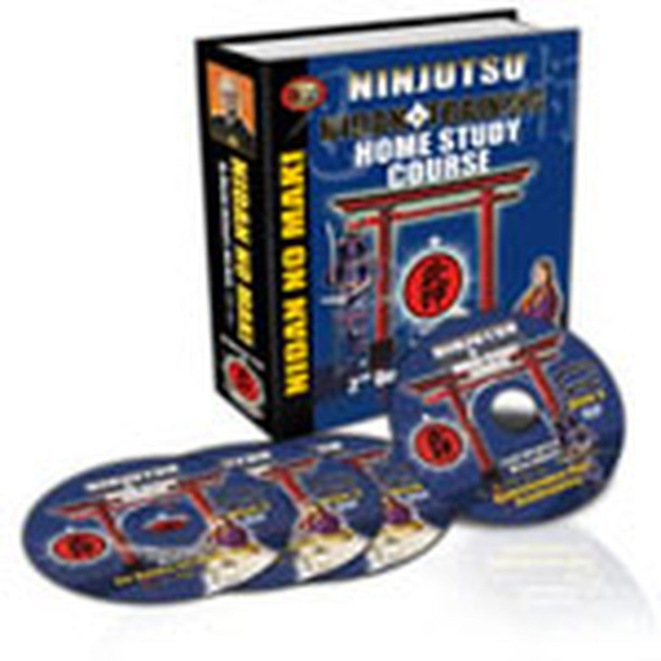 Ninjutsu Black Belt Nidan no Maki Home Study Course by Richard Van Donk - Budovideos Inc