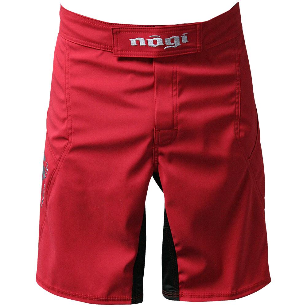 Phantom 3.0 Fight Shorts - Candy Apple Red by Nogi Industries - MADE IN USA - Limited Edition - Budovideos