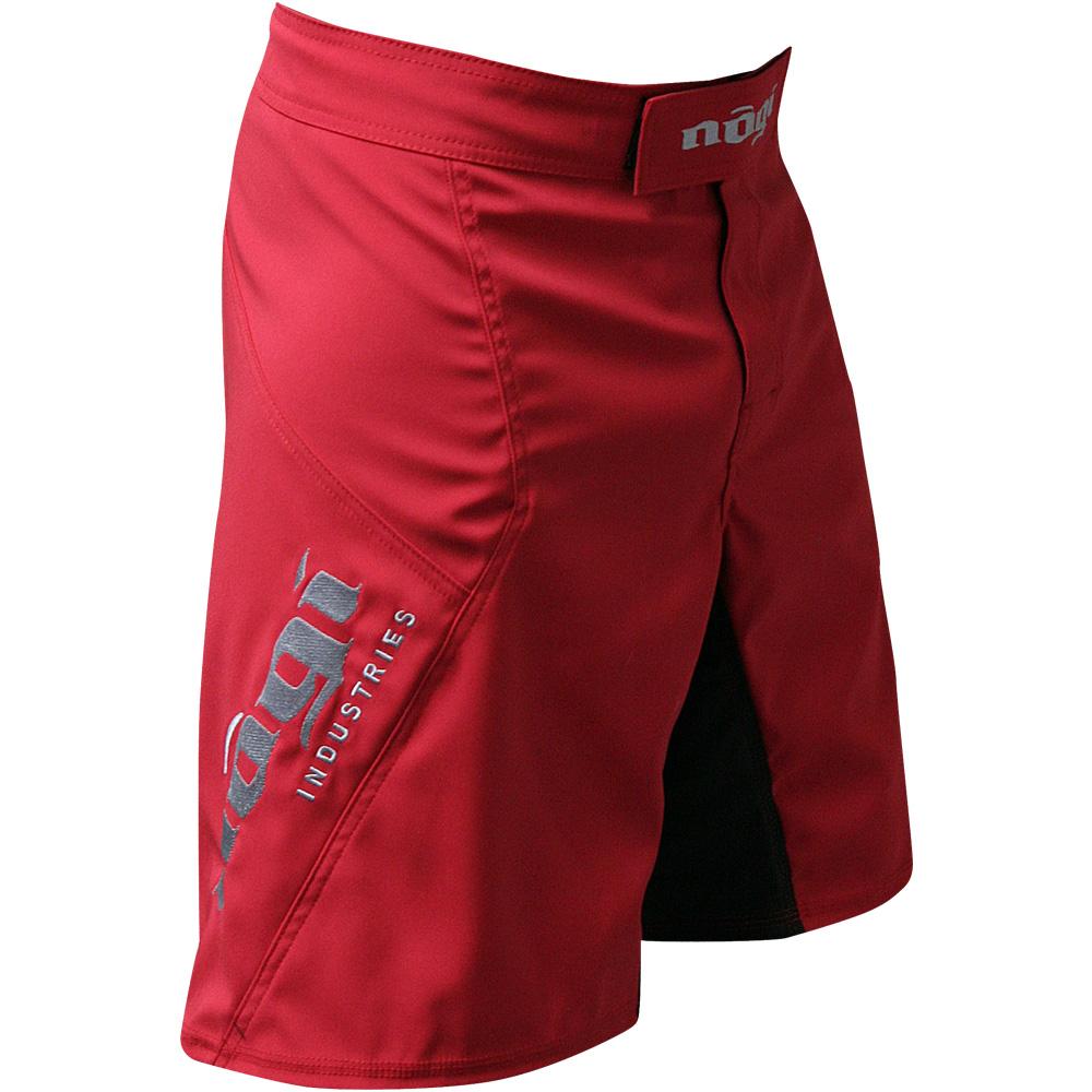 Phantom 3.0 Fight Shorts - Candy Apple Red by Nogi Industries - MADE IN USA - Limited Edition - Budovideos
