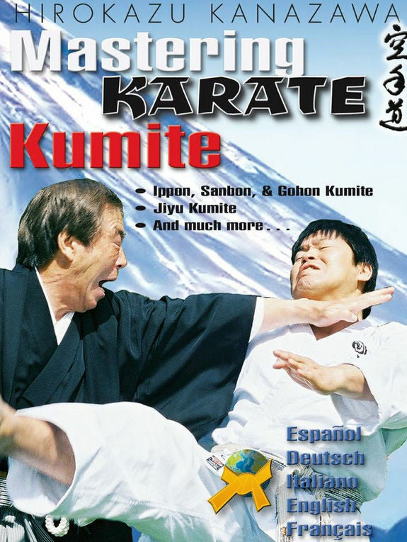 Mastering Karate Kumite DVD by Hirokazu Kanazawa - Budovideos Inc
