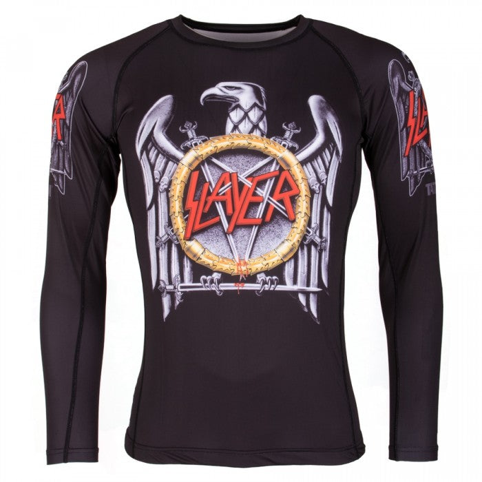 Slayer Rash Guard SLAYER EAGLE RASH GUARD – Budovideos Inc