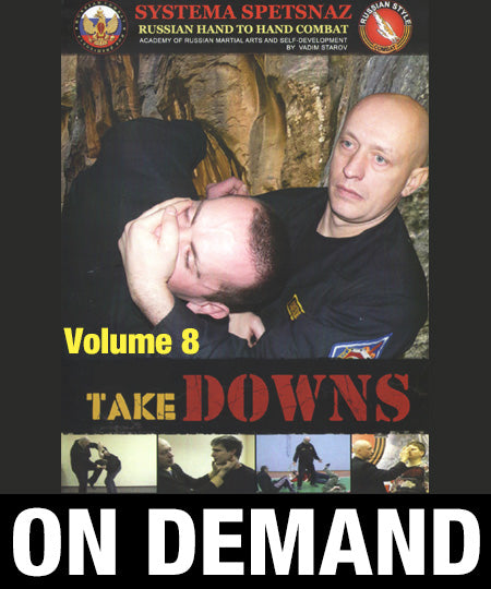 Systema Spetsnaz Vol 8 - Takedowns by Vadim Starov (On Demand) - Budovideos Inc