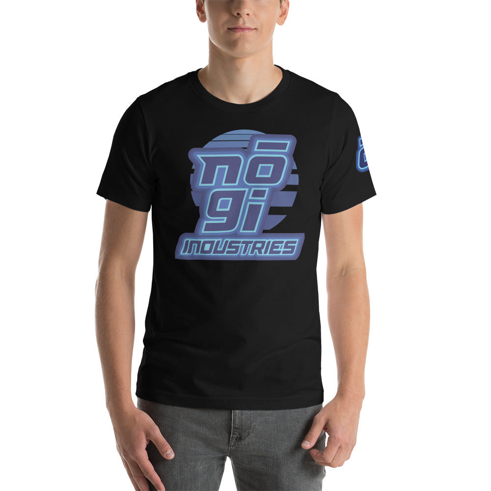 '7Four camiseta unisex azul de Nogi Industries