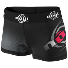 Nogi Vale Tudo Shorts Black and Red - Budovideos Inc