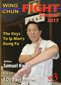 Wing Chun Fight Seminar 2017 Long Beach 3 DVD Set with Samuel Kwok - Budovideos Inc