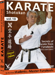 Shotokan Karate Vol 10 Secrets of Karate DVD by Students of Funakoshi - Budovideos Inc