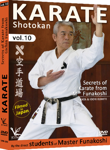Shotokan Karate Vol 10 Secrets of Karate DVD by Students of Funakoshi - Budovideos Inc