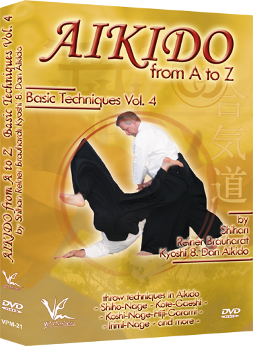 Aikido from A to Z Basic Techniques DVD 4 by Reiner Brauhardt - Budovideos Inc